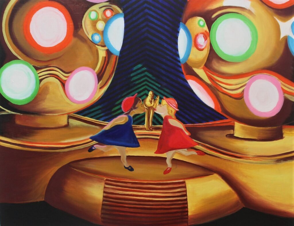 Golden Disco Kisses